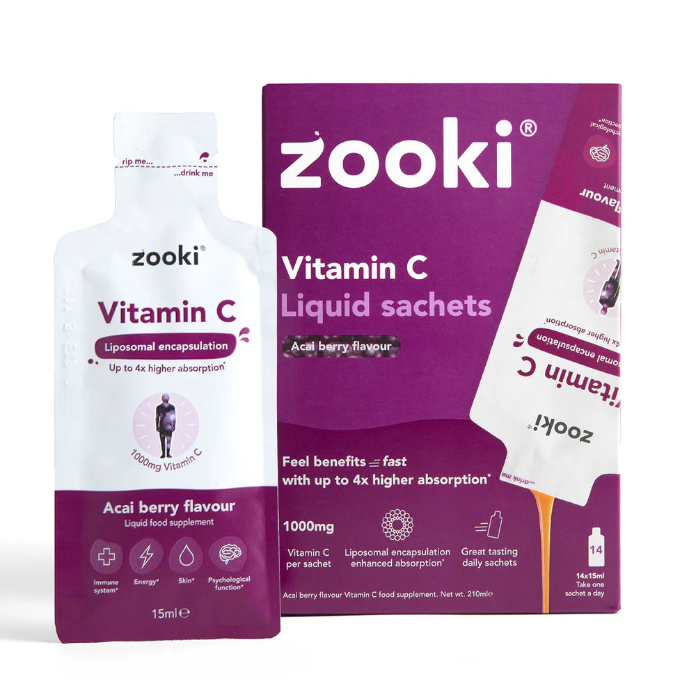 Zooki Vitamin C liquid sachets 